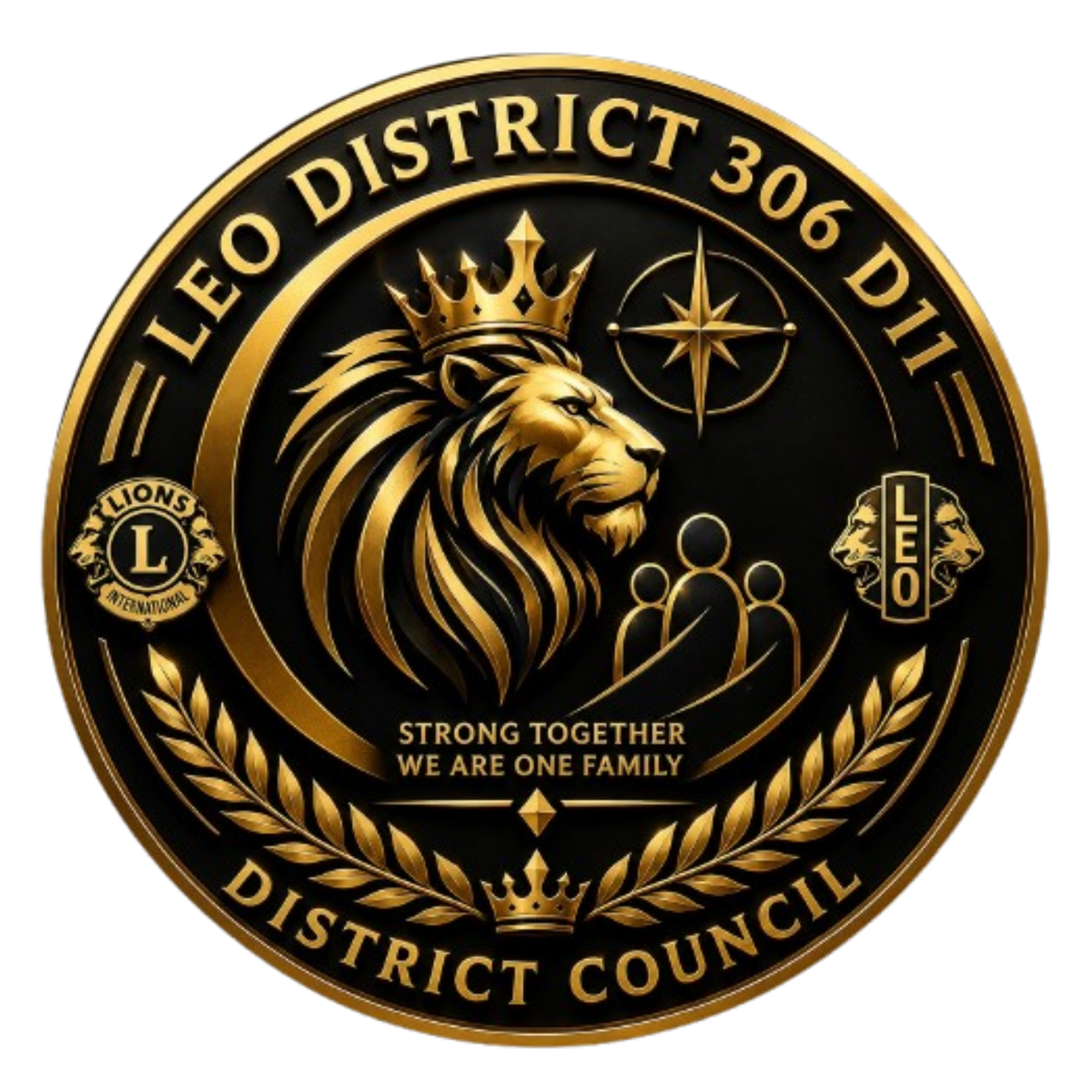 Leo District 306 D11 logo